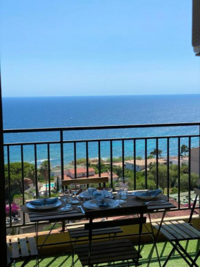 VUE MER EXCEPTIONNELLE !! Appartement calme et lumineux sur la prestigieuse route des Sanguinaires